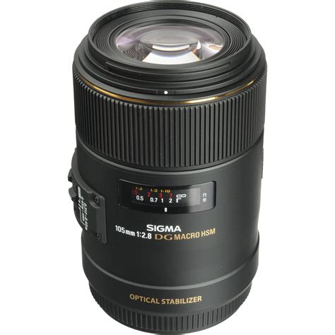 Sigma 105mm F 2 8 EX DG OS HSM Macro Lens For Canon EOS 258101