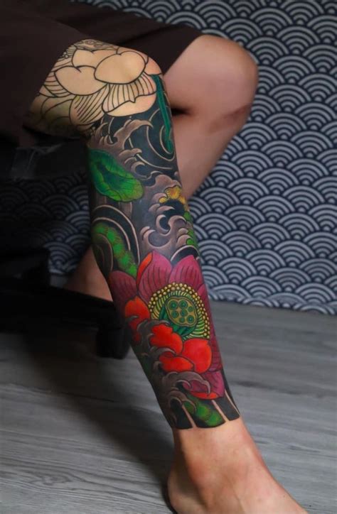 Ghim C A Thomas Stieben Tr N Japanese Sleeve Tattoo Trong H Nh