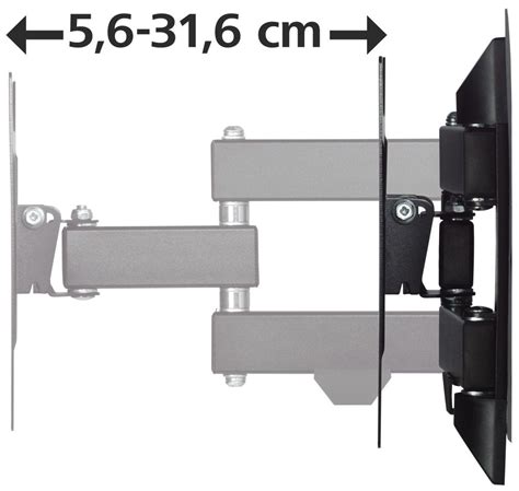 Hama 118101 Fullmotion Wand Halterung 180° bis 121,9 cm (48") 20 kg von ...