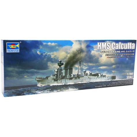 Trumpeter HMS Calcutta C Class Light Cruiser Military Model Kit Scale 1 700