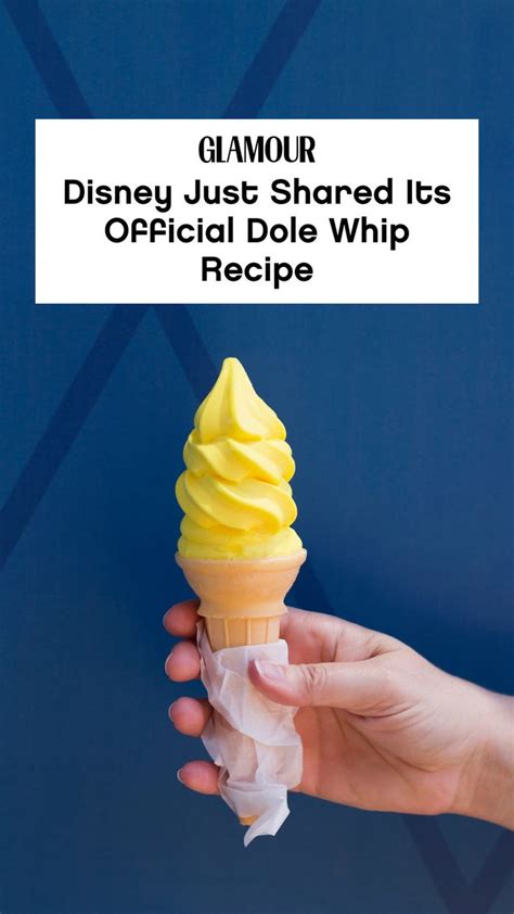 Disney S Official Dole Whip Recipe