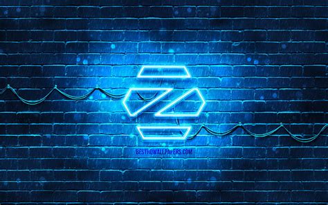 Zorin Os Blue Logo Blue Brickwall Zorin Os Logo Linux Zorin Os Neon