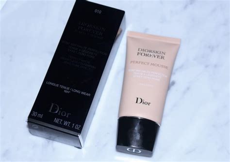 Diorskin Forever Perfect Mousse Foundation Review Before After