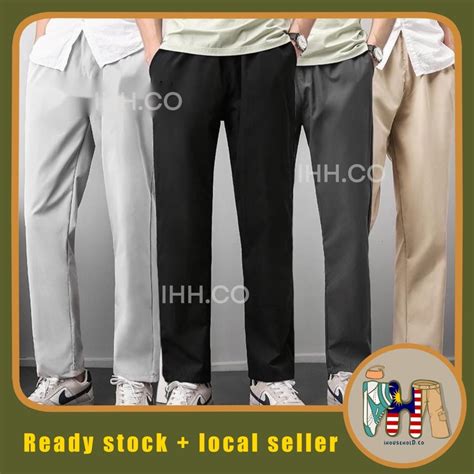 Seluar Lelaki Men Pants Korean Slack Pants Men Seluar Kerja Jogging