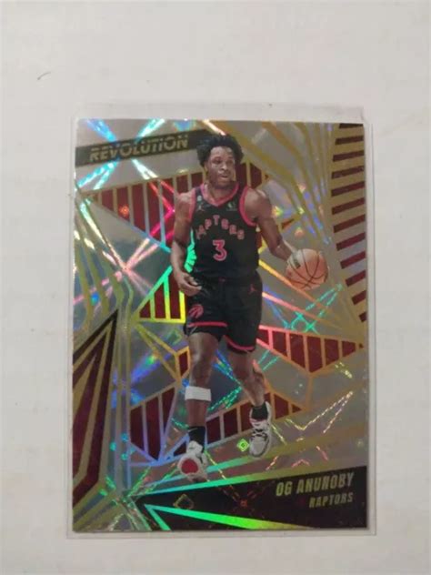 2023 24 PANINI Revolution Og Anunoby Galactic SSP Ultra RARO 40