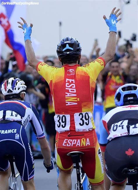 Alejandro Valverde wins World Championships Road Race 2018 | Fietsen