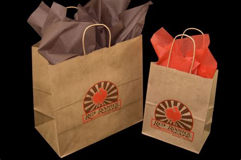 Custom Printed Paper Shopping Bags | Logo & Full Color Printing