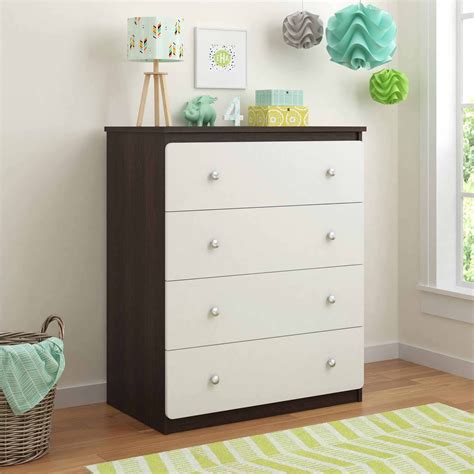 Cosco Riley 3-Drawer Dresser, White - Walmart.com