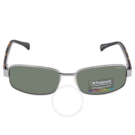 Polaroid Green Polarized Rectangular Mens Sunglasses Pld2006s0pnmh8 762753927453 Sunglasses