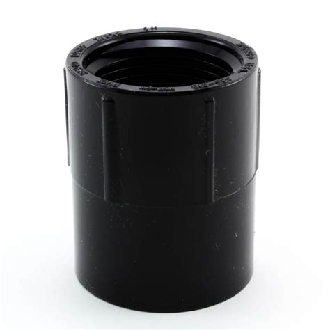 Black Schedule 40 Adapter Slip X Fpt Savko Plastic Pipe And Fittings