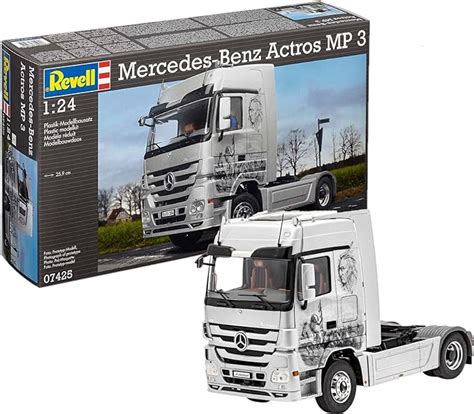 Revell 7425 Mercedes Benz Actros Mp3 Color Plateado 07425 Amazon