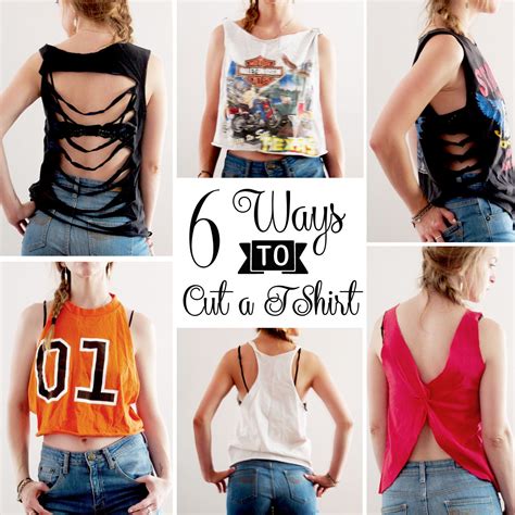 Diy Clothes Six Cut Up T Shirt Ideas For Summer Nbkomputer