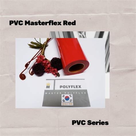 Jual Polyflex Masterflex Pvc Korea Red Meteran Termurah Kota Surabaya