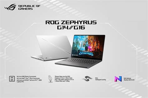 Asus Rog Zephyrus G And Zephyrus G Launched Priced In The