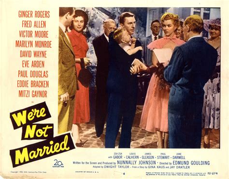 We Re Not Married Lobby Card Walterfilm