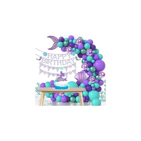 Party Propz Mermaid Theme Birthday Decorations Cute Pcs Birthday