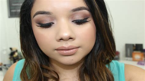 Bronze Glam Makeup Tutorial Lorac Unzipped Palette YouTube