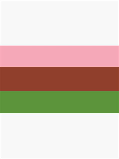 Gynesexual Pride Flag Sticker By Calchamomile Redbubble