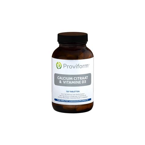 Proviform Calcium Citraat D Tab