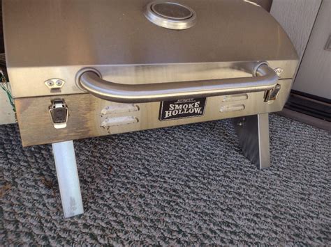 Authentic Smoke Hollow Tabletop Lp Smoker Grill