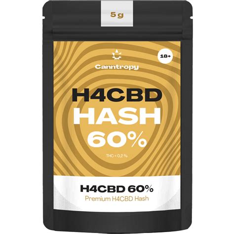 Canntropy H4cbd Hash 60 5 Gramm Hhc And Thc Derivate Eu Legal