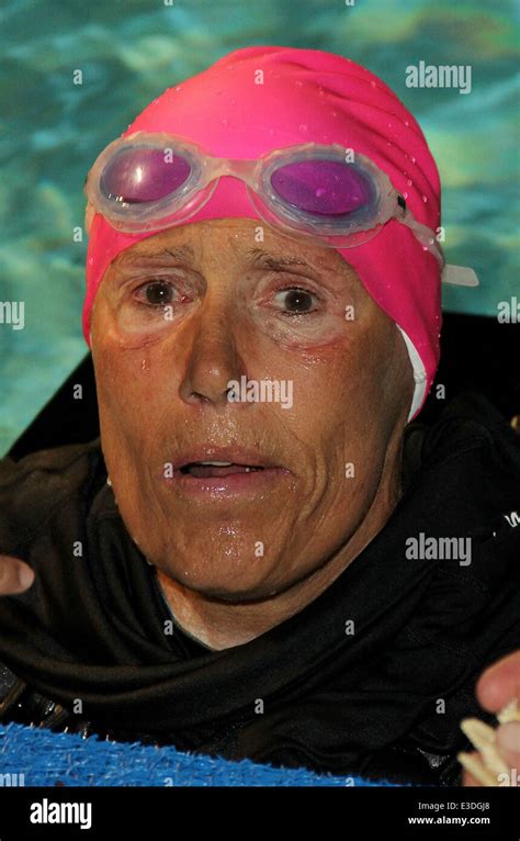 Long Distance Swim Legend Diana Nyad Having Recently Completed Her