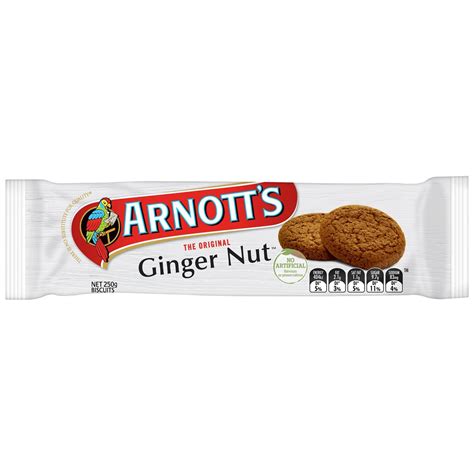 Arnotts Ginger Nut Biscuits G Impact