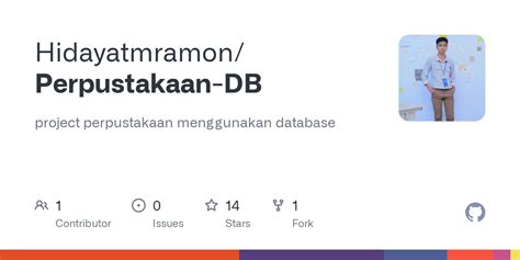 GitHub - Hidayatmramon/Perpustakaan-DB: project perpustakaan ...