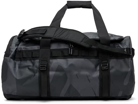 The North Face Black Base Camp Voyager Duffle Bag Ssense Uk