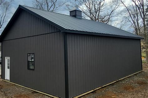 30x40 Pole Barn Garage In Lansdale Pa Completed Project