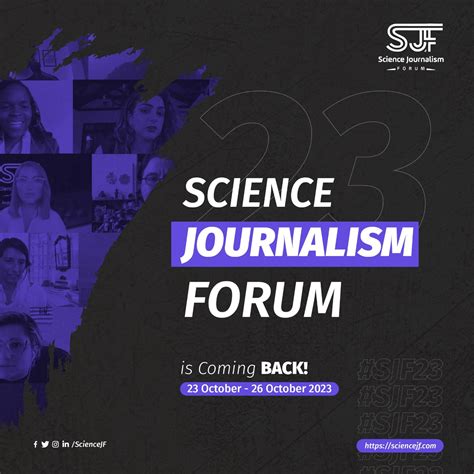 Nasw Provides Support To The Science Journalism Forum Virtual