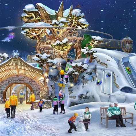 Get Excited The Worlds Largest Snow Park Is Opening On Reem Island In