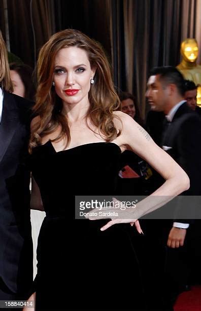 Angelina Jolie Oscar 2012 Photos And Premium High Res Pictures Getty Images