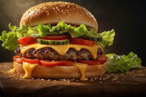 Download Burger Food Cheeseburger Royalty Free Stock Illustration Image