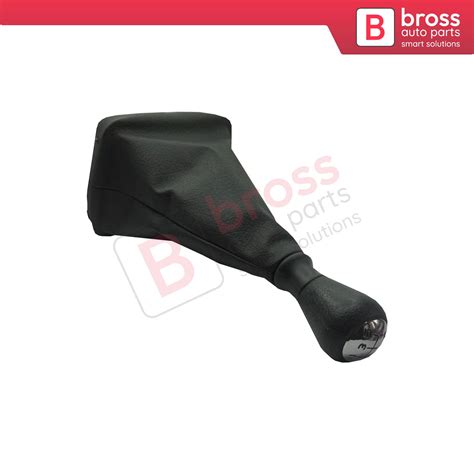 Bross Auto Parts BSP811 Gear Shift Knob Black Boot Gaiter Set 7588PC