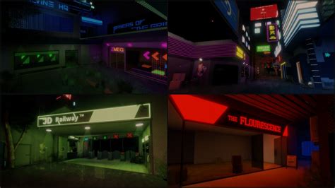 Roblox Neon District Map