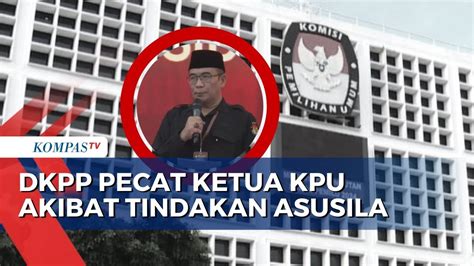 DKPP Pecat Ketua KPU Hasyim Asy Ari Akibat Terbukti Lakukan Tindakan