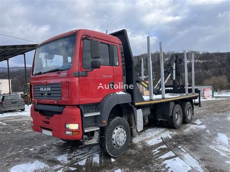 MAN Man TGA 6X6 Loglift Crane Timber Truck For Sale Bulgaria Sofiya