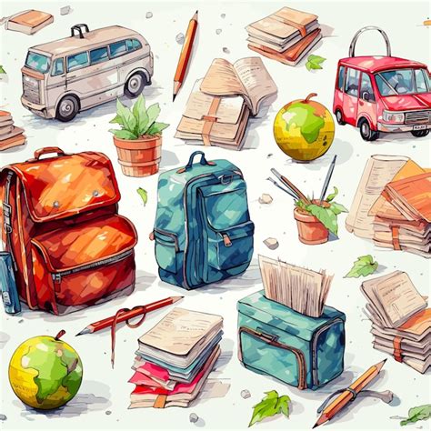Premium Vector Education Vector Art Pattern