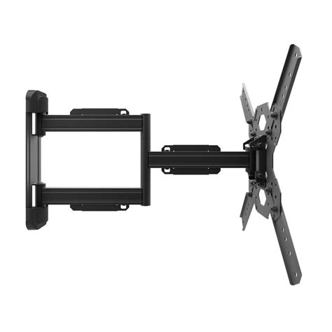 Full Motion Single Stud Tv Wall Mount With Inch Extension For