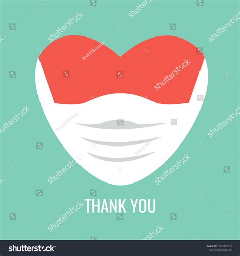 Thank You Text Hospitals Medical Staff Stock Vector Royalty Free