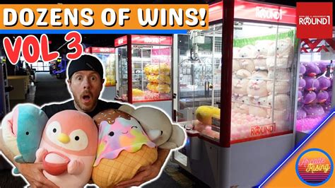 Winning Compilation Round 1 Claw Machines Wins Part 3 Youtube