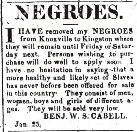 Tennessees Slave History Lives In Old Newspapers New Book The