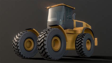 Loader Radlader Wip 3 Buy Royalty Free 3d Model By Vis All 3d