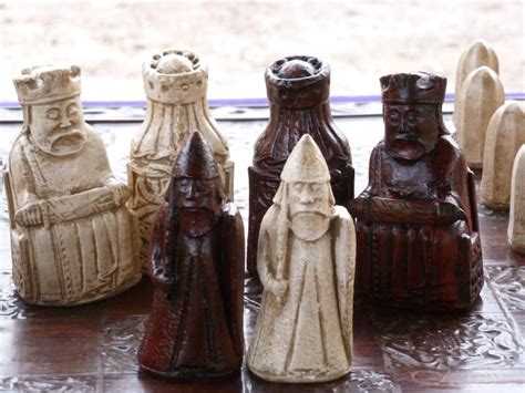 Isle of Lewis replica Chess Set Customisable Colours - Etsy