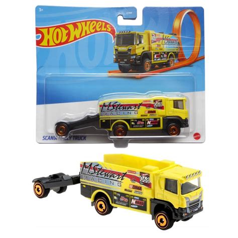 Трейлер Hot Wheels GKC Scania Rally Truck купить с доставкой по выгодным ценам в