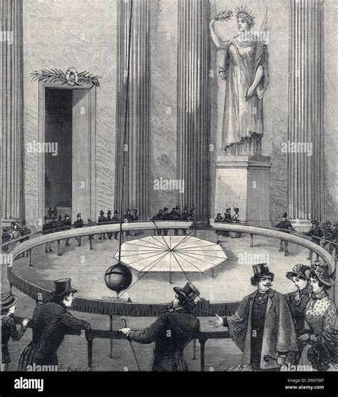 Foucault's pendulum, Pantheon, Paris Stock Photo - Alamy