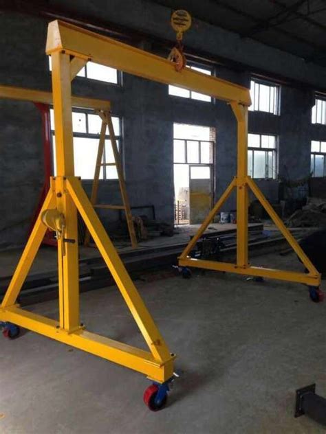 Adjustable Height Portable Gantry Crane Foldable Gantry Crane With 4