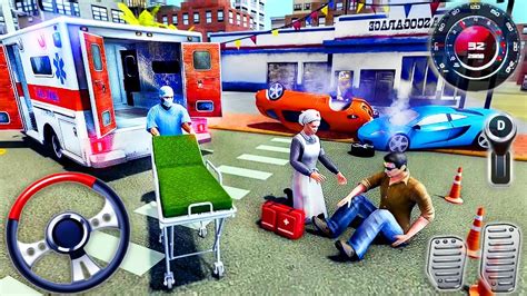 City Ambulance Van Driving Simulator Emergency Rescue Drive