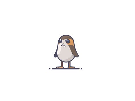 Porg! by Chris Fernandez on Dribbble